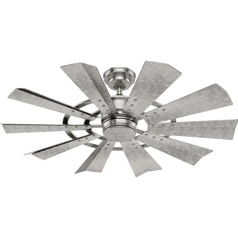 metal fan blades outdoor